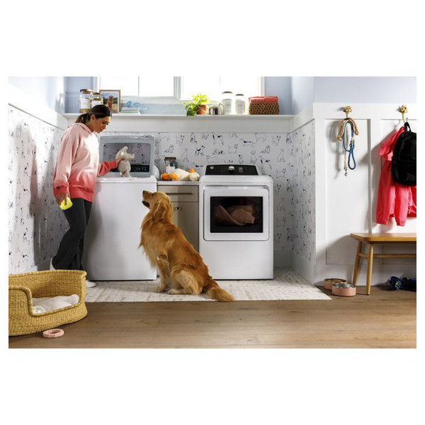 GE Appliances 4.5 Front Load Washer and 7.4 Electric Dryer & Reviews